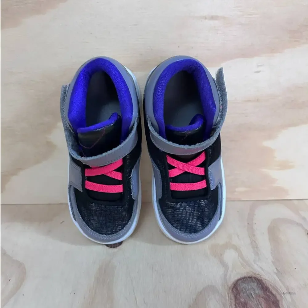 Nike -Jordan Flight Club 90 -Sneakers -Gray/Black -Kids Toddler - 8C -602663-027
